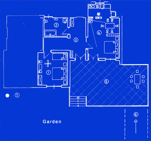 apartman miro blueprints baska voda croatia