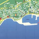 Baska Voda city map
